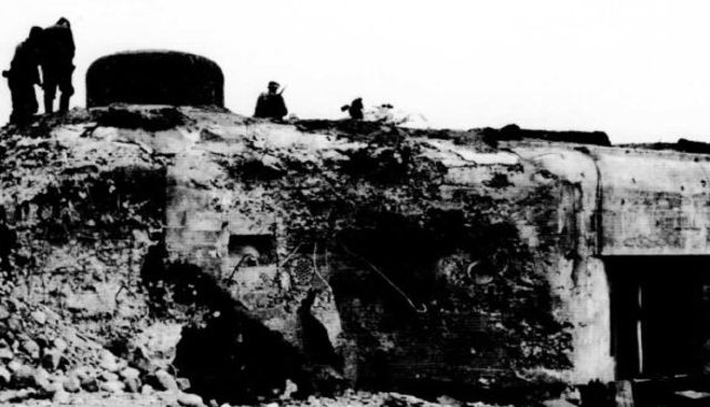 Fortificaciones polacas de Modlin al norte de Varsovia, después de ser tomadas por los alemanes