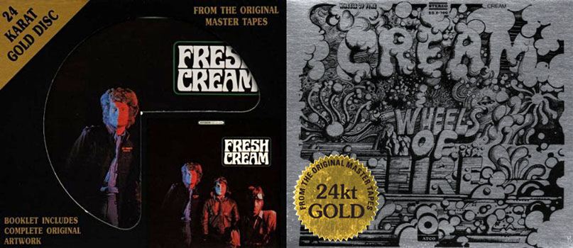 Cream - Fresh Cream & Wheels Of Fire (DCC Compact Classics, Remastered)
