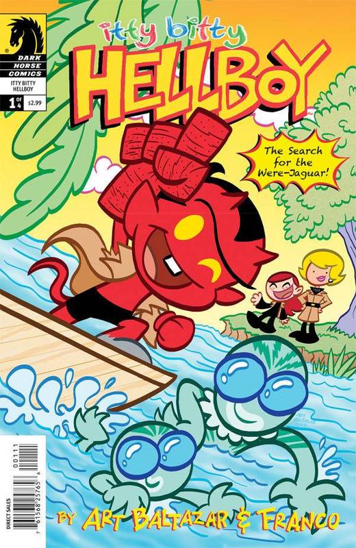 Itty Bitty Hellboy - The Search for the Were-Jaguar! #1-4 (2015-2016) Complete