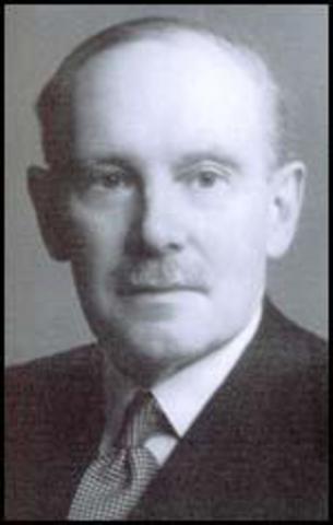 Sir Stewart Menzies, jefe del MI-6