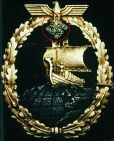 Distintivo de Combate de Cruceros Auxiliares