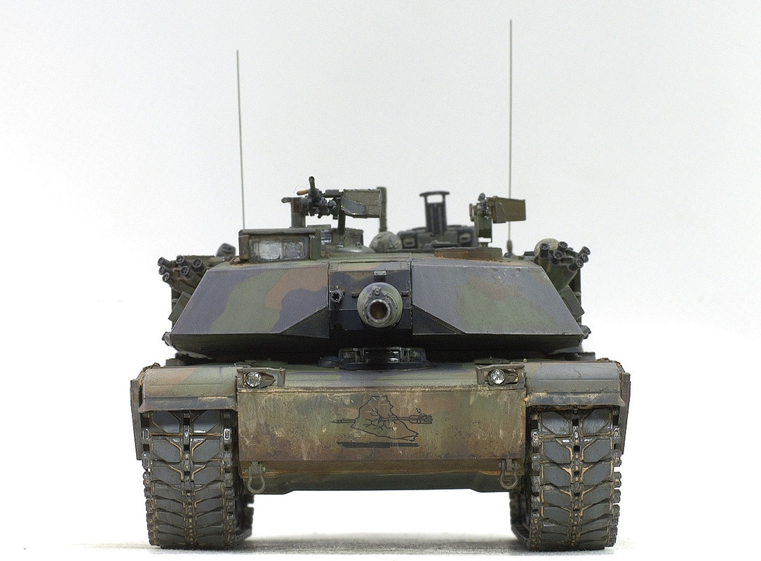 Abrams M1A1 Rye Field Model 1/35 Image