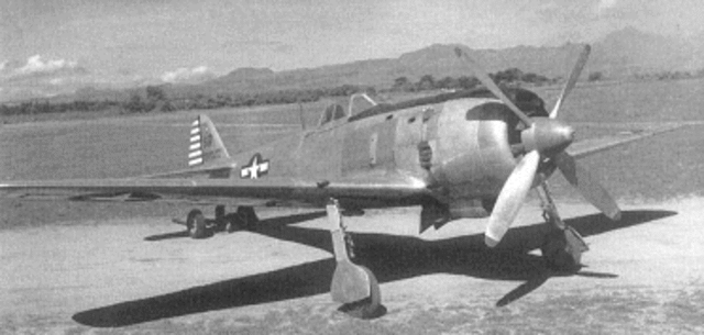 Ki-84 con los colores de la USAF