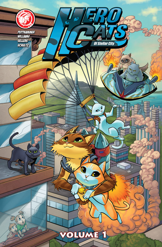 Hero Cats v01-v03 (2015-2016)