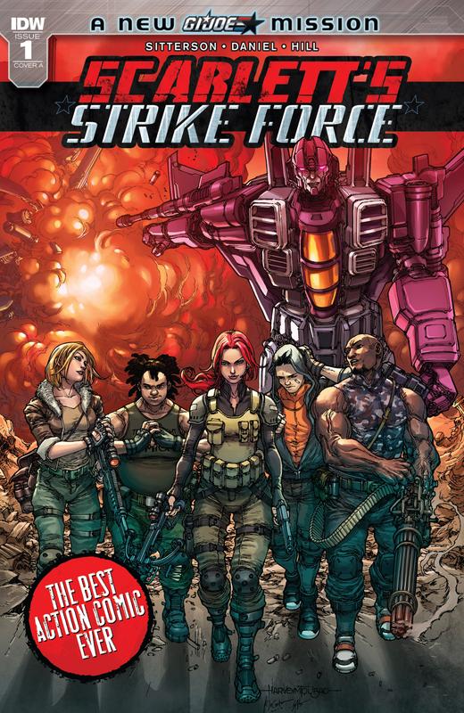 Scarlett's Strike Force #1-3 (2017-2018) Complete