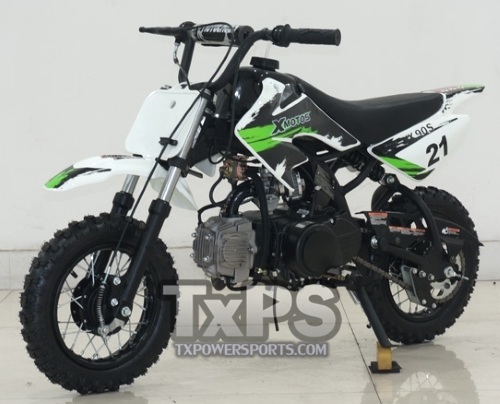 The RPS XMoto 90cc HX90S Dirt Bike with Semi-Automatic Transmission