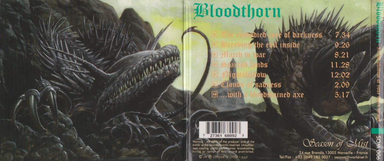 Bloodthorn Nor In The Shadow Of Your Black Wings 1997