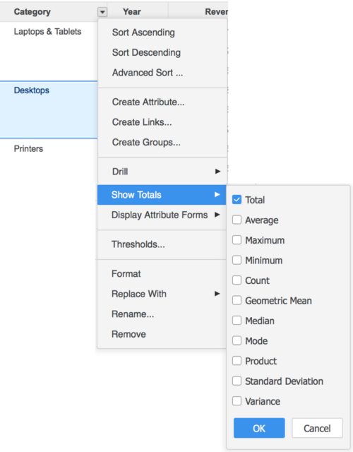 Tutorial Moving Total to Bottom