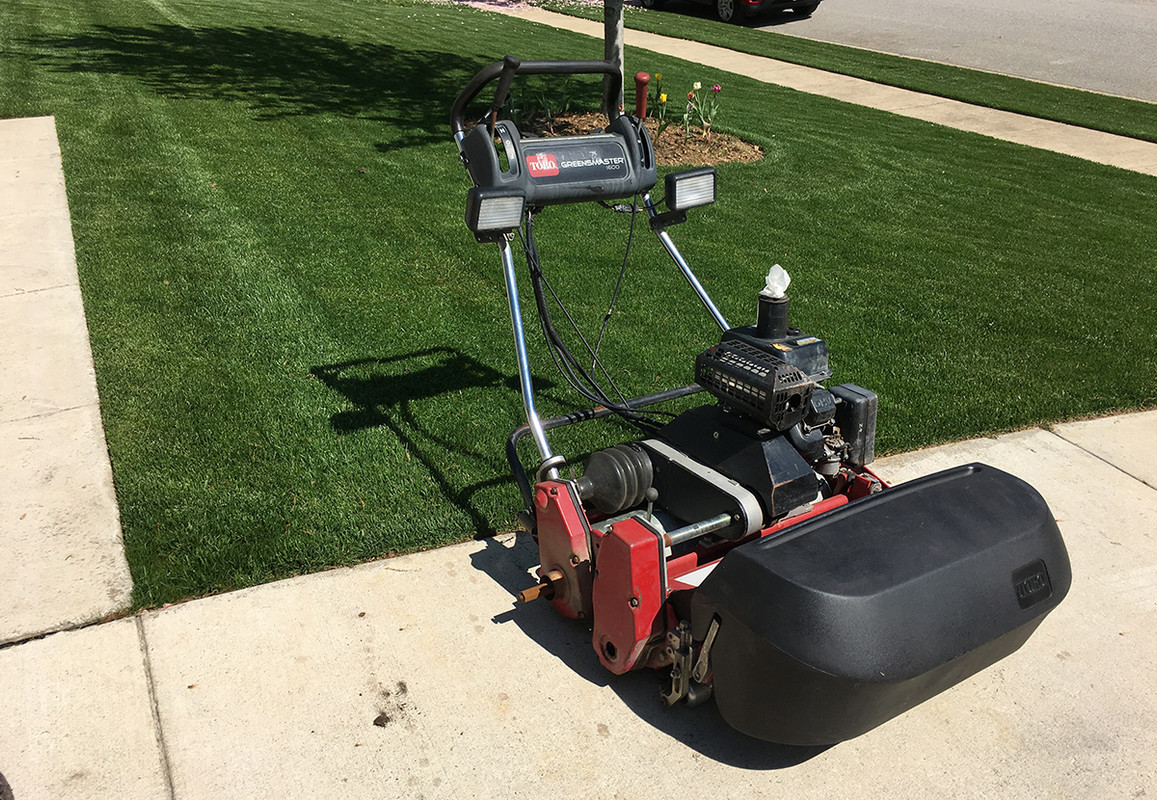 Toro reel mower discount basics