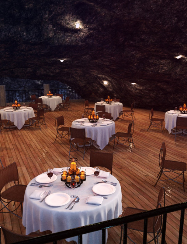 00 main cave restaurant daz3d
