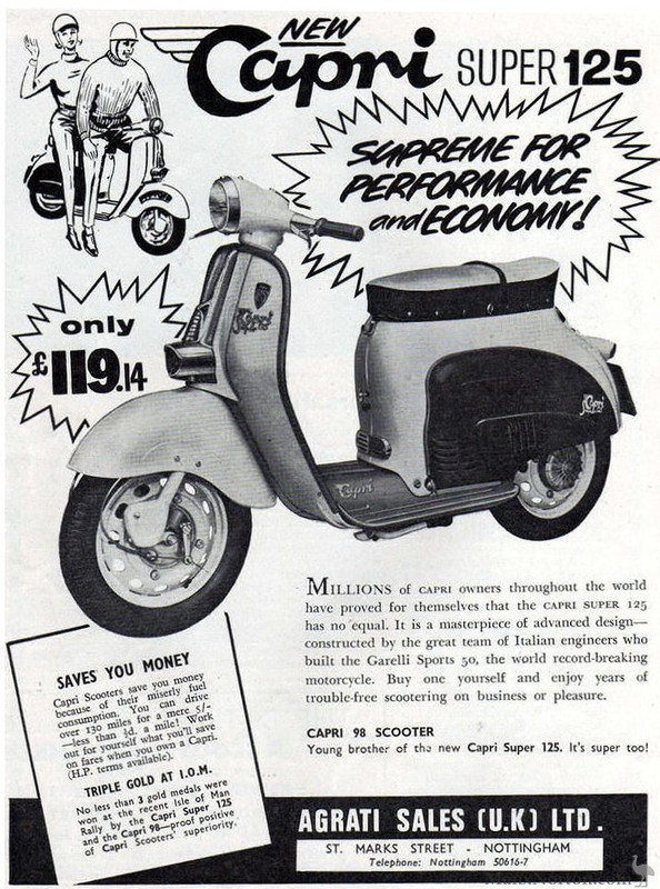 Agrati-_Capri-1964-_Super-125-_Advert-_UK