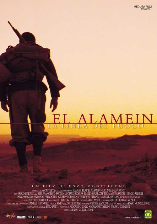 Cartel de El Alamein - La Línea de Fuego