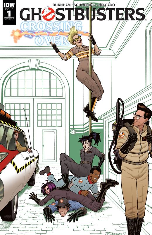 Ghostbusters - Crossing Over #1-8 + Annual (2018) Complete