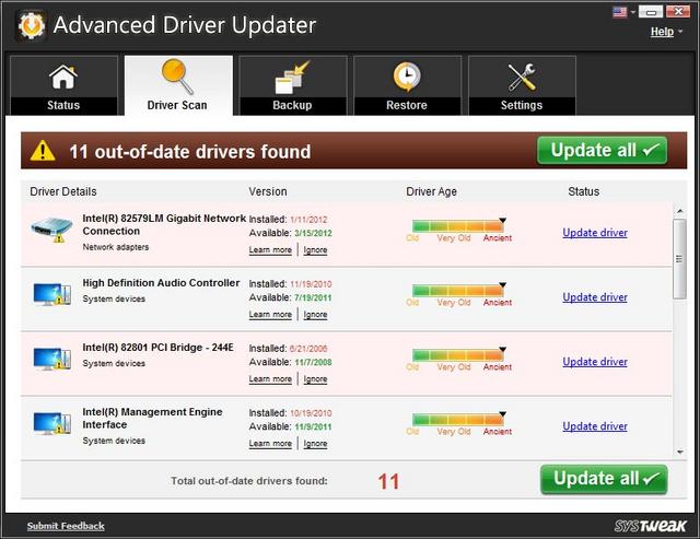 Image result for advanced driver updater download
