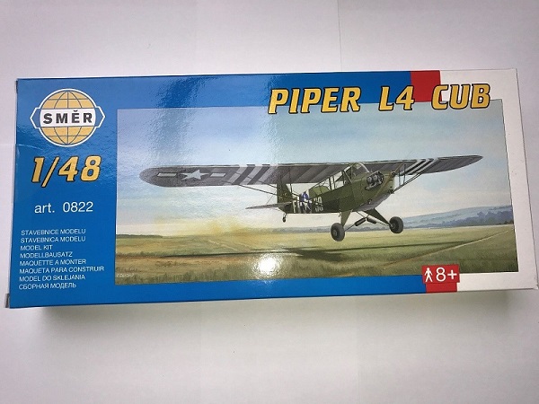 1/72 model kit, Smer 0948 Army Piper L-4H Cub in USAAF D-Day 