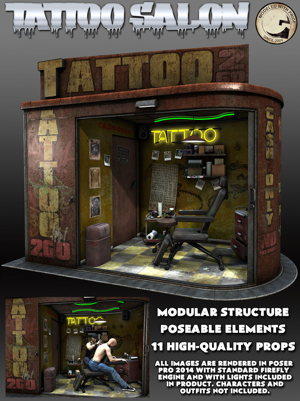 Tattoo Salon (custom DIM on request)