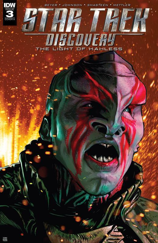Star Trek Discovery The Light Of Kahless #1-4 + Annual (2017-2018) Complete