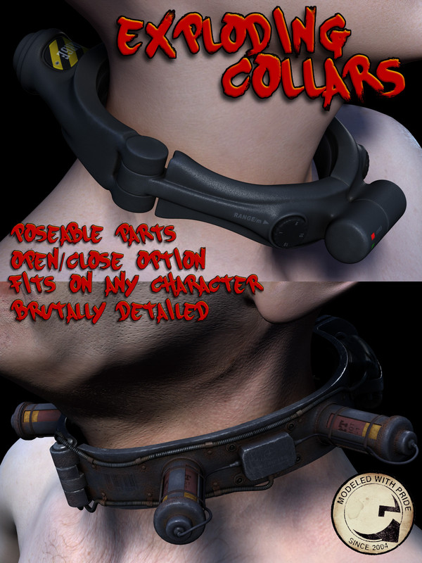 Exploding Collars (custom DIM on request)