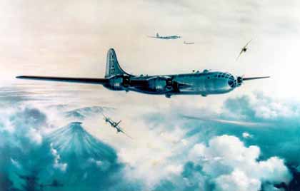 El B-29 el día de la misión