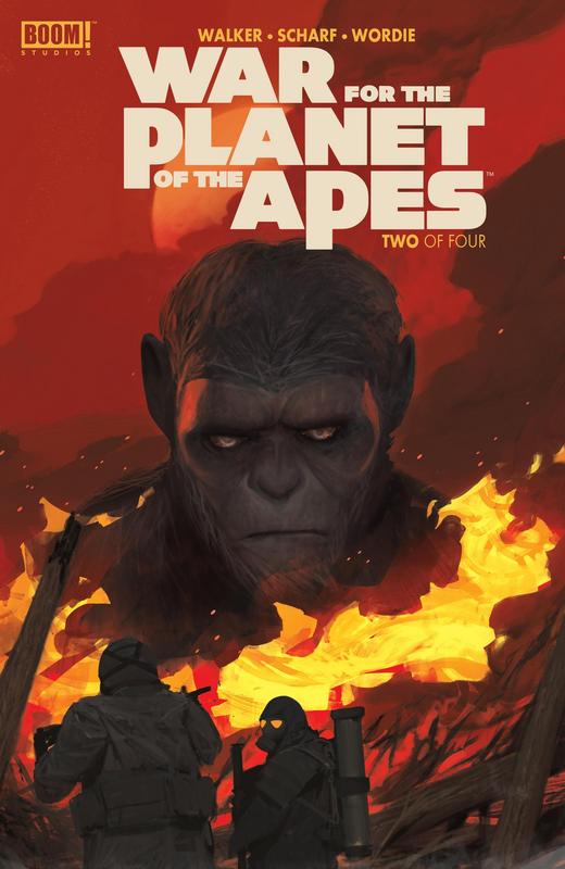 War for the Planet of the Apes #1-4 (2017) Complete