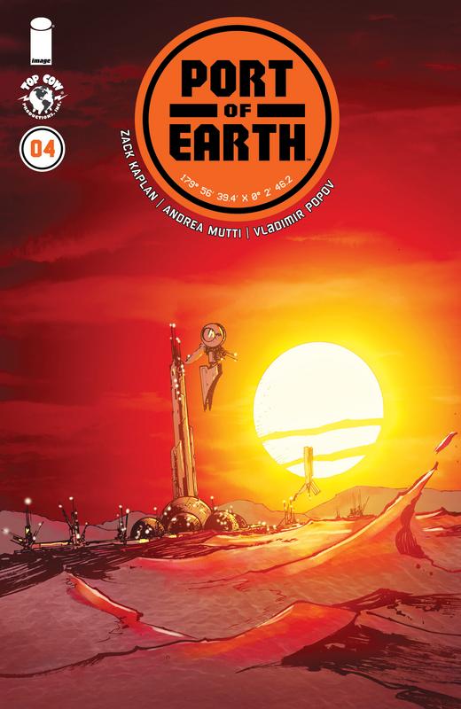 Port of Earth #1-12 (2017-2019) Complete