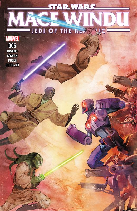 Star Wars - Jedi of the Republic - Mace Windu #1-5 (2017-2018) Complete