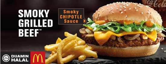 RASA BURGER HOT N' CRISPY DAN SMOKY GRILLED BEEF MCDONALD'S RASA BURGER HOT N' CRISPY DAN SMOKY GRILLED BEEF MCDONALD'S