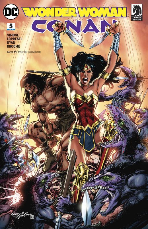 Wonder Woman - Conan #1-6 (2017-2018) Complete