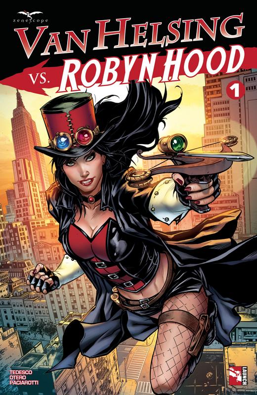 Van Helsing Vs. Robyn Hood #1-4 (2018) Complete