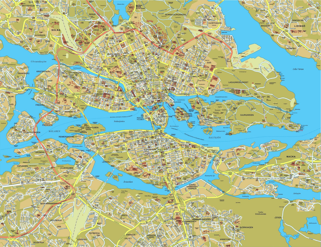 copenhagen cruise port map