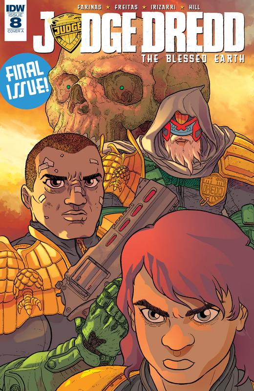 Judge Dredd - The Blessed Earth #1-8 (2017) Complete