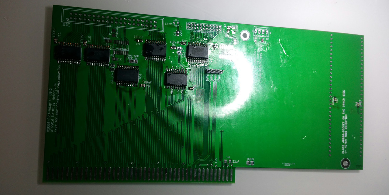 *NEW* 1PCS 68K CPU Relocator for the AMIGA 500 to use w// TF530 accelerator board