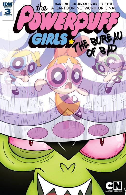 Powerpuff Girls - The Bureau of Bad #1-3 (2017-2018) Complete