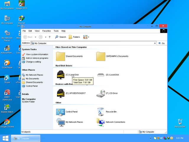 Windows XP sp3 darklite Ausgabe 2011 iso