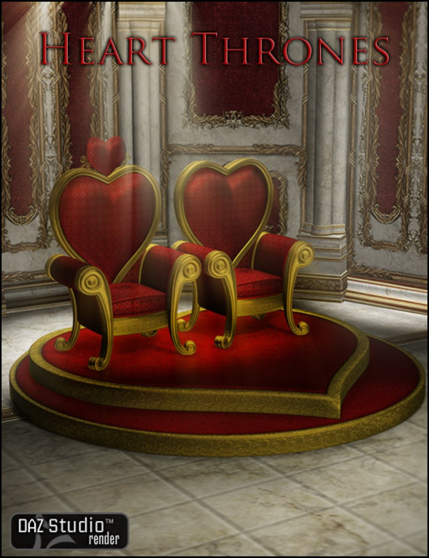 heart thrones large