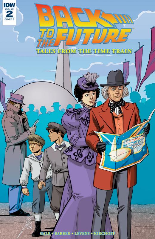 Back to the Future - Tales from the Time Train #1-6 (2017-2018) Complete