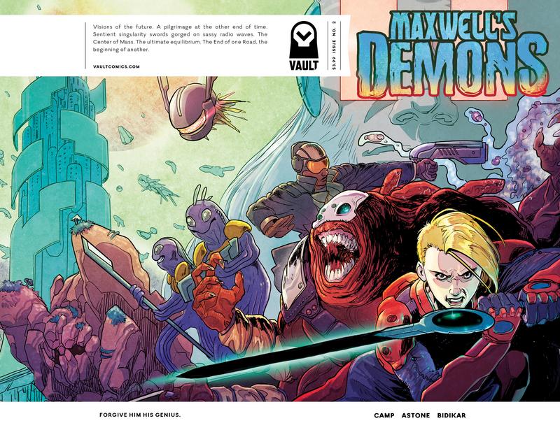 Maxwell's Demons #1-4 (2017-2019) Complete