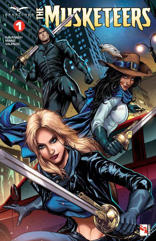 The Musketeers #1-5 (2018) Complete